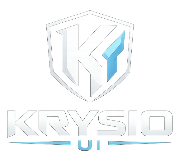 KrysioUI Logo
